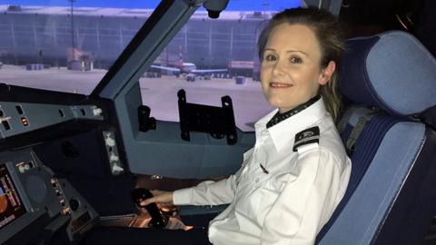 EasyJet pilot Claire Banks