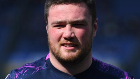 Zanger Fagerson at Scotland training