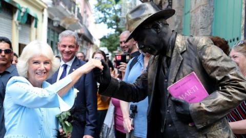 Duchess of Cornwall in Old Havana