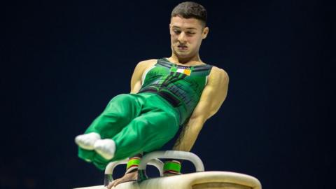 Ireland's Rhys McClenaghan took pommel horse gold at last November's World Championships in Liverpool