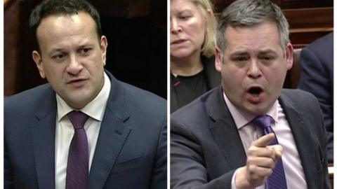 Leo Varadkar and Pearse Doherty