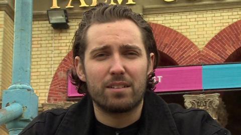 Josh Franceschi at Alexandra Palace