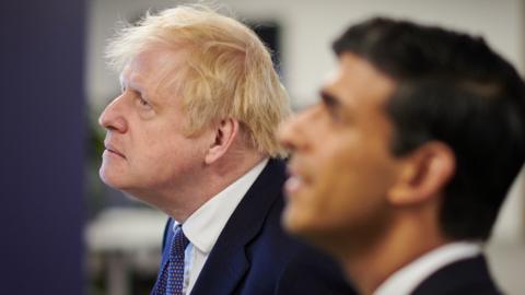 Boris Johnson and Rishi Sunak