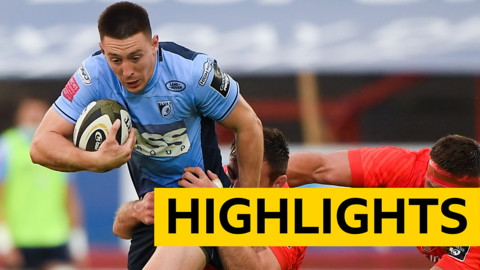 Pro14 Rainbow Cup highlights: Munster 31-27 Cardiff Blues