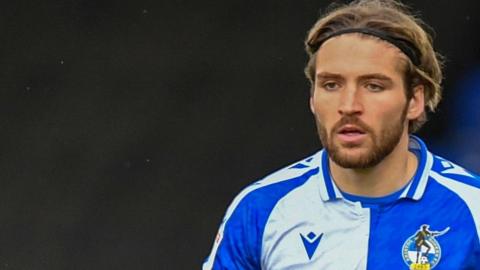 Luke Leahy in action for Bristol Rovers