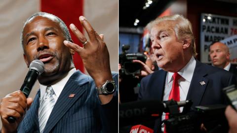 Ben Carson and Donald Trump