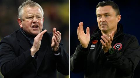 Chris Wilder and Paul Heckingbottom