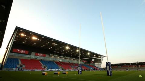 General view of the AJ Bell Stadium