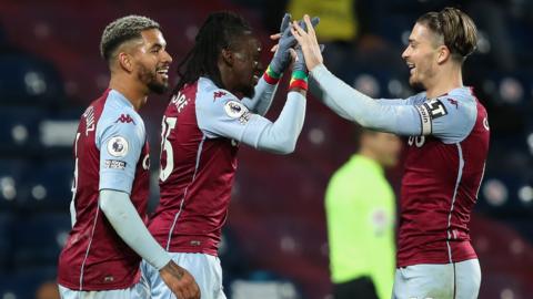 Jack Grealish and Aston Villa celebrate