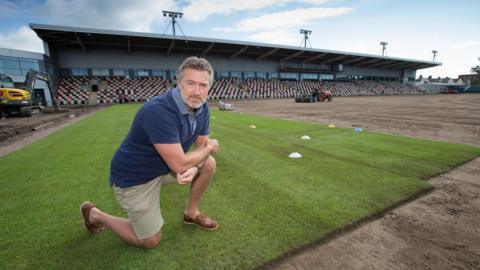 Mark Jones at Rodney Parade