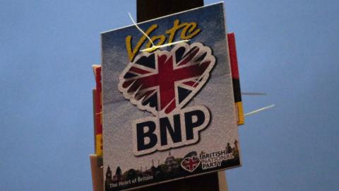 BNP placard