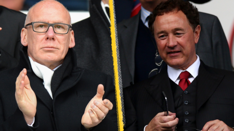 Mel Morris owned Derby between 2015 and 2021, while Steve Gibson has presided over Boro for almost 30 years, since 1994