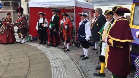 Town criers in Darlington