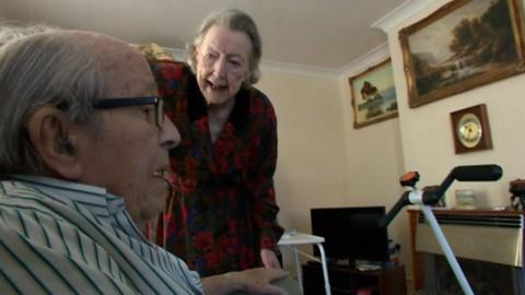 Ted and Margaret Walton are both 87 and live in their own home in Burwell.