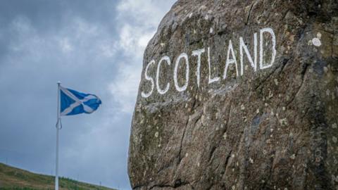 Scotland-England border