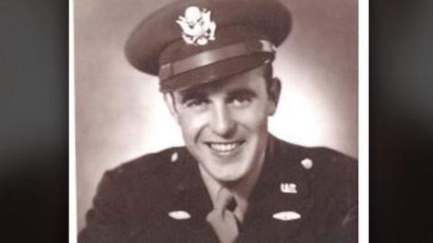 Lt Gene Walker in army uniform