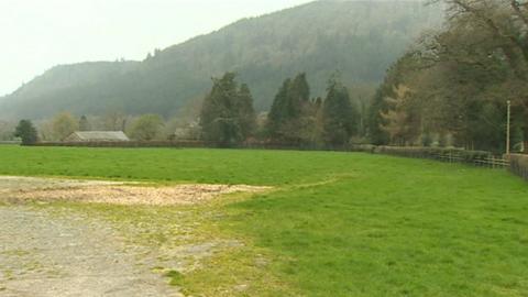 Proposed site of Eisteddfod