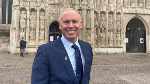 Robert Rinder at Exeter Cathedral