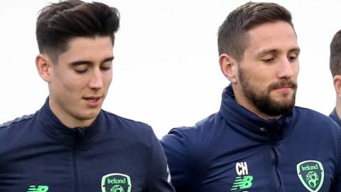 Callum O'Dowda and Conor Hourihane