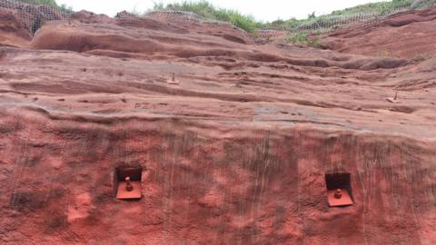 Cliffs at Sidmouth