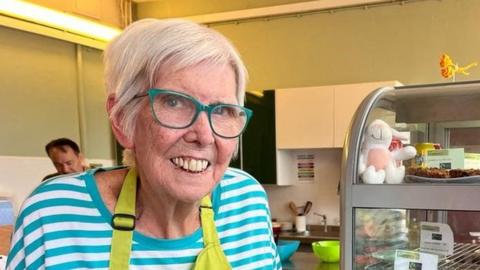 Lesley Wynne, 71, who is retiring