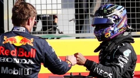 Lewis Hamilton & Max Verstappen