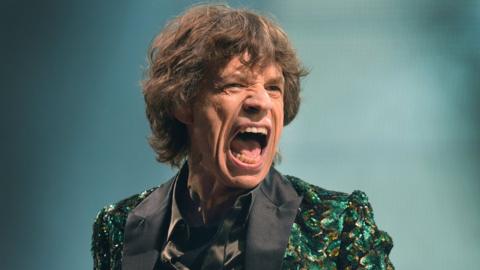 Mick Jagger o'r Rolling Stones