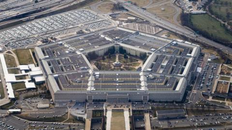 A file photo of the Pentagon complex seen from the air