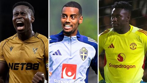 Marc Guehi, Alex Isak, Andre Onana