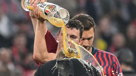 Bayern Munich celebrate