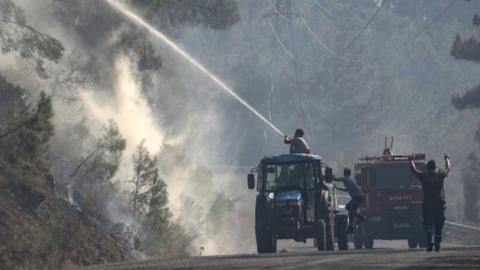 Firefighting in Marmaris