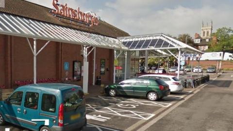 Sainsbury's store in Grantham