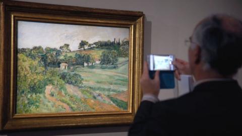 Cézanne's Paysage was owned by a German Jewish couple, forced to flee the Nazis