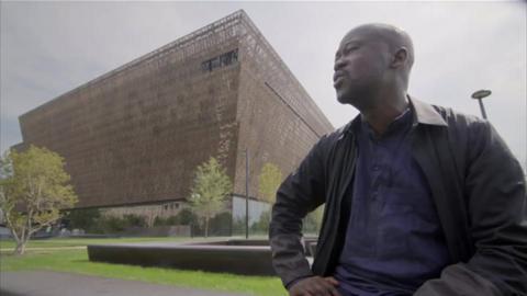 The National Museum of African-American History and Culture will be opened by President Barack Obama on Saturday. Nick Bryant meets its British architect.