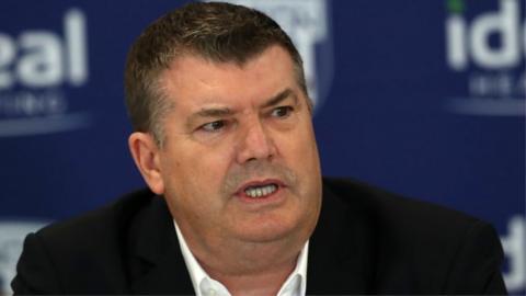 West Brom CEO Ron Gourlay