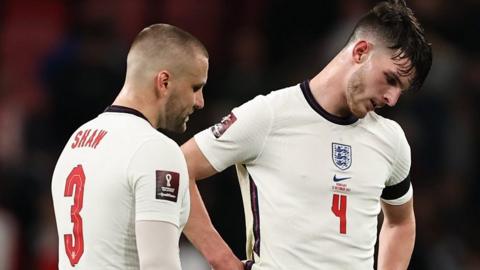 Luke Shaw and Declan Rice