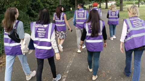 Women take to the streets for one of Redbridge Council's Women Safety Walks