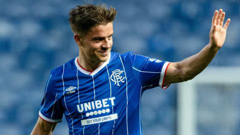 Rangers midfielder Cammy Devlin