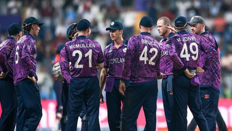 Scotland v Nepal at the T20 World Cup in February