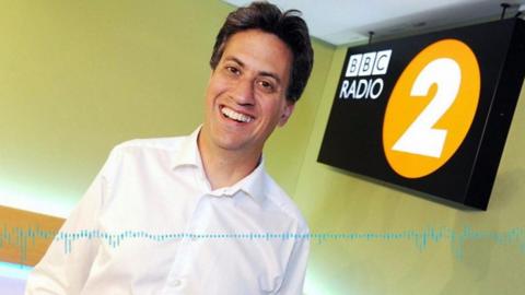 Ed Miliband at Radio 2