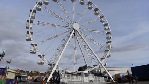 Barry Island's ferris wheel