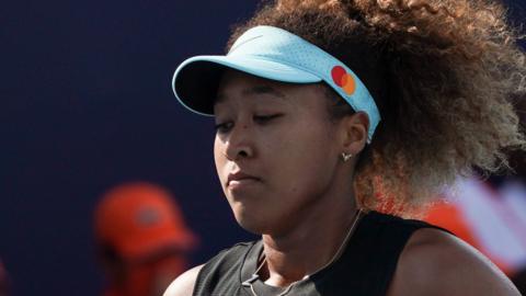 Naomi Osaka in the Miami Open