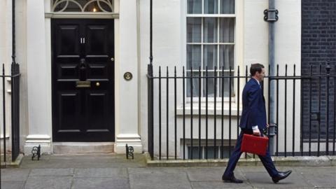 George Osborne in Downing Street