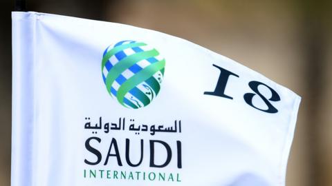 Saudi International flag