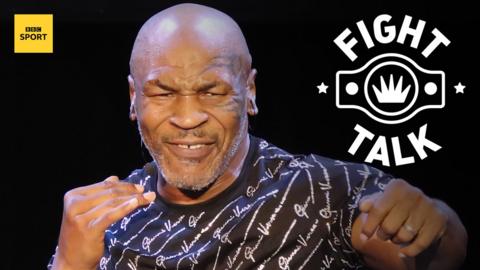 Former heavyweight world champion Mike Tyson is back in training and says he wants to fight in a charity bout