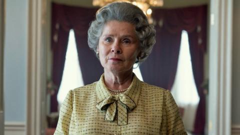 Imelda Staunton as the Queen in The Crown