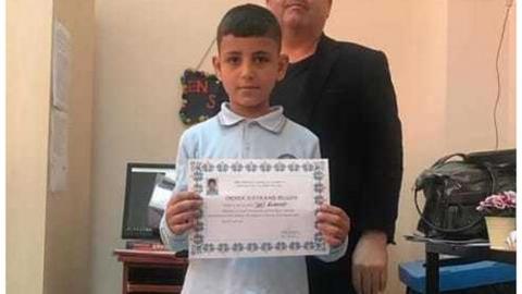 Wael al-Saud, 9, moved to Turkey from Syria with his family in 2015