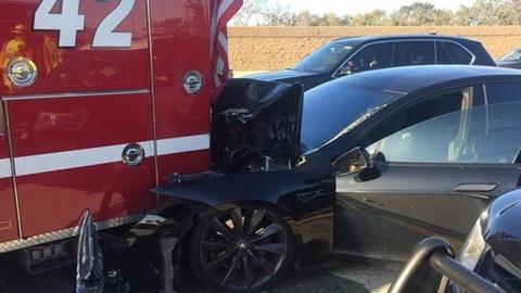 Tesla crash