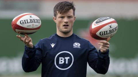 Scotland scrum-half George Horne