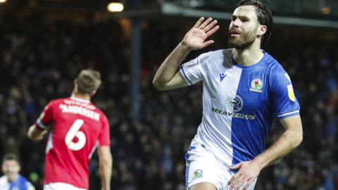 Ben Brereton Diaz scores for Blackburn